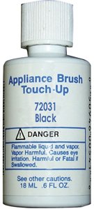 Childrens Toyshop  Electronics : 72031 Appliance Brush On Touch-Up Paint  (Black)