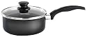 Proctor Silex 52009 Nonstick 2 Quart Covered Sauce Pan, Black