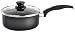 Proctor Silex 52009 Nonstick 2 Quart Covered Sauce Pan, Black