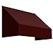 Awntech 10-Feet New Yorker Window/Entry Awning, 44 by 24-Inch, Burgundy