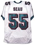 Junior Seau Autographed Jersey | Details: Miami Dolphins, White
