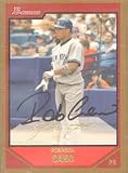 Robinson Cano, New York Yankees, 2007 Bowman Autographed Card