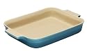 Le Creuset Stoneware 2-1/4-Quart Rectangular Baking Dish, Caribbean
