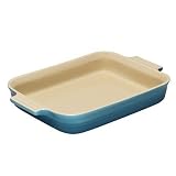 Le Creuset Stoneware 2-1 4-Quart Rectangular Baking Dish, Caribbean by Le Creuset