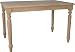 International Concepts T-3048T Farmhouse Table, Unfinished