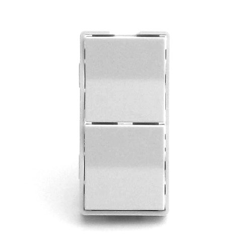 Dual Rocker Face - Half High, White
