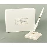 Review SHOPZEUS  / 50 Anniv Small Ivory Guest Book