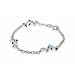 Blue Enamel Diving Dolphin Kid's Charm Bracelet