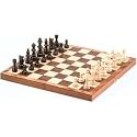15in Wooden Folding Chess Set