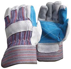 Pro-Safe Pr Double Leather Palm Work Gloves