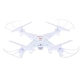 カメラ付 RC ラジコン クアッドコプター マルチコプター コントローラ付き 【上昇・下降、右・左旋回、前進・後進、静止画・動画撮影:200万画素】 4CH 2.4G REMOTE CONTROL QUADCOPTER ホワイト