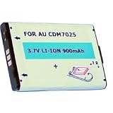 AUDIOVOX CDM-120/-7025 BATTERY - LI-ION 900mAh for AUDIOVOX CDM120(2006),AUDIOVOX CDM220,AUDIOVOX CDM7025,AUDIOVOX CDM7075