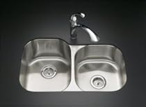 Hot Sale KOHLER K-3150-NA Undertone Large/Medium Undercounter Kitchen Sink