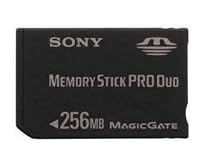 Sony 256MB Memory Stick Duo Pro
