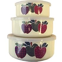 Ingleman Designs Apple Jack 6-Piece Small Bowl Set