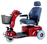 Merits S331ARMU Pioneer 10 Deluxe Heavy Duty Electric Bariatric Scooter - Red