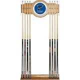 NHL St. Louis Blues 2 piece Wood and Mirror Wall Cue Rack