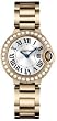 NEW CARTIER BALLON BLEU LADIES GOLD WATCH WE9002Z3