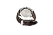 NIUBILITY EYKI 8692 Couple Silver Dial Brown Leather Watches Quartz Waterproof Wristwatches