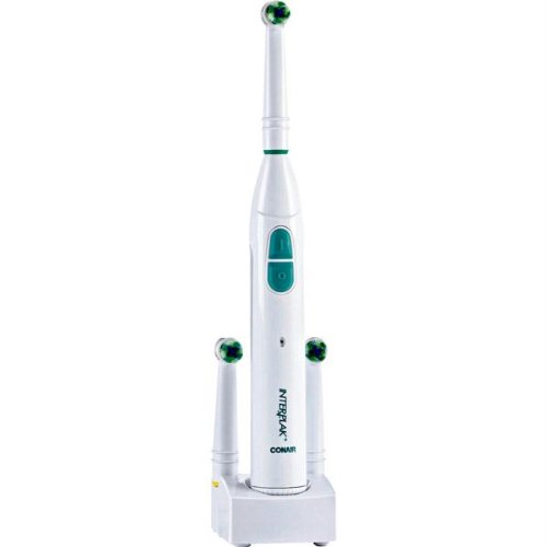 New Conair Interplak Opti-Clean Cordless Rechargeable Power Plaque Remover