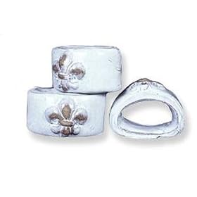Fleur De Lis Napkin by Cross