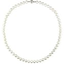7-7.5 mm Cultured Freshwater Pearl Necklace, 18" in length