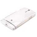Robustes und stylisches TPU S-LINE CASE Schutzh�lle f�r Sony Ericcson Xperia S (LT26i) in WEI� von kwmobile
