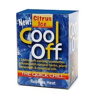 Best Price Cool Off Towelettes, Citrus Ice 12 ea