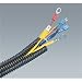 Panduit Corrugated Loom Tubing Slit - Cable concealer - black Image