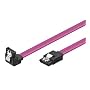 HDD S-ATA Kabel, (lose Ware), S-ATA 150/300 CAK SATA 150-030 90� PLUG CLIP 0.30m PL
