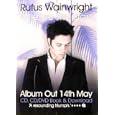 RUFUS WAINWRIGHT Release The Stars Poster Music