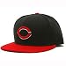 New Era Cincinnati Reds Performance Alternate Fitted Cap - Black/Red