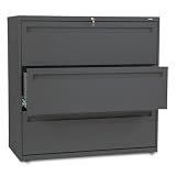 HON COMPANY / HON793LS / 700 Series Three-Drawer Lateral File, 42w x 19-1/4d, Charcoal / Sold as 1 EA