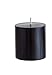 Mega Candles Unscented Black Round Pillar Candle | Hand Poured Premium Wax Candles 3