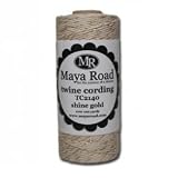 Maya Road Shine Gold Twine Cording