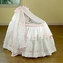 Baby Regal Liner & Hood - Color White w/White Trimming - Size 13x29