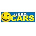 Used Cars Smiley Face Banner