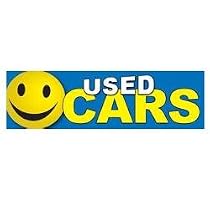 Used Cars Smiley Face Banner