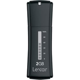 2GB JumpDrive� Secure II Plus USB Flash Drive by Lexar