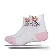 DeFeet Women's AirEator Herculisa Tranquil Cycling/Running Socks (Herculisa Tranquil - M/L)
