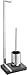 blomus 68688 Menoto Polished Silver Toilet Paper Holder and Brush