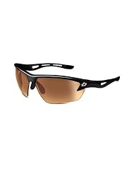 Bolle Draft Golf Sunglasses in Shiny Black Frames with Photo V3 Golf Lens by