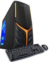 Microtel Computer&reg; TI9081 Liquid Cooling Gaming Desktop Computer with Intel 3.4GHz i7 2600K Processor, 16 GB DDR3/1333, 2TB Hard Drive 7200RPM, 24X DVDRW, Nvidia N550 GTX-TI 1GB GDDR5 Video Card, TZ68 Chipset, Microsoft Windows 7 Home Premium Full Version CD - 64 bit + WiFi