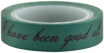 Lychee Craft English Word Washi Tape DIY Sticker