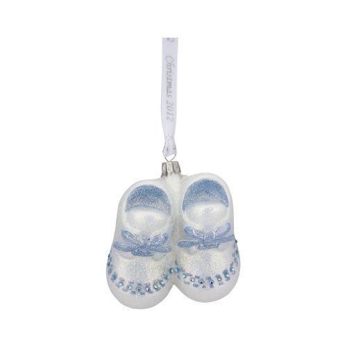 Reed & Barton C0006BLU Baby’s First Christmas 2012 Blue Booties Ornament, 3-1/4-Inch High Reed & Barton C0006BLU Baby’s First Christmas 2012 Blue Booties Ornament, 3-1/4-Inch High
