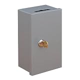 STEELMASTER Drop-In Key Control Boxes, Keyed Differently, 4.38 x 7.25 x 3.25 Inches, Gray (201980001)