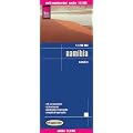 Namibia 1 : 1 200 000: Exakte H�henlinien. H�henschichten-Relief. GPS-tauglich durch Gradnetz. Klassifiziertes Stra�ennetz. Ausf�hrlicher Ortsindex