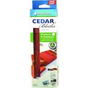Image of Natural Cedar Blocks (4 per Card)