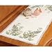 Dimensions Stamped Cross Stitch, Butterflies and Fern Dresser Scarf