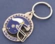 Minnesota Vikings Pewter Keychain